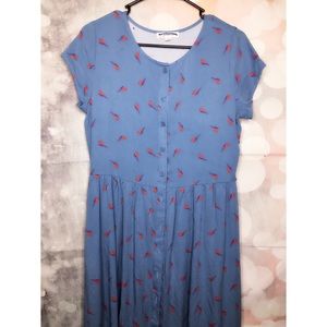 Rock By Junk Food Dress 80's Lightning Bolt